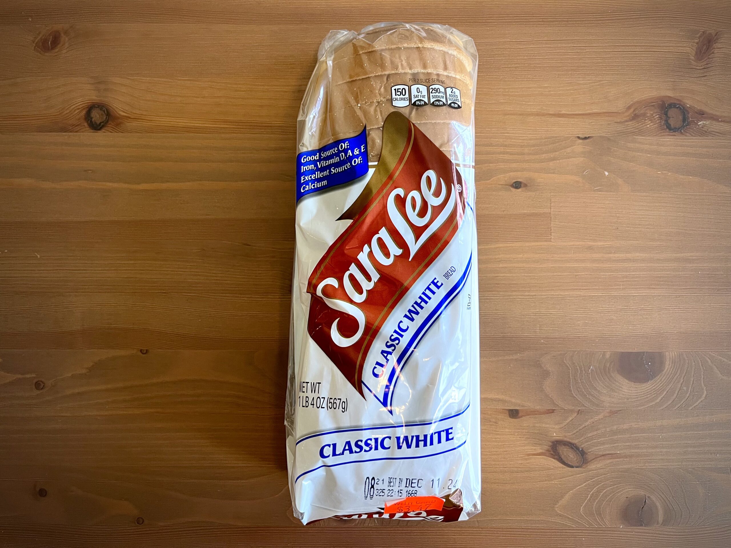 Sara Lee Classic White Bread
