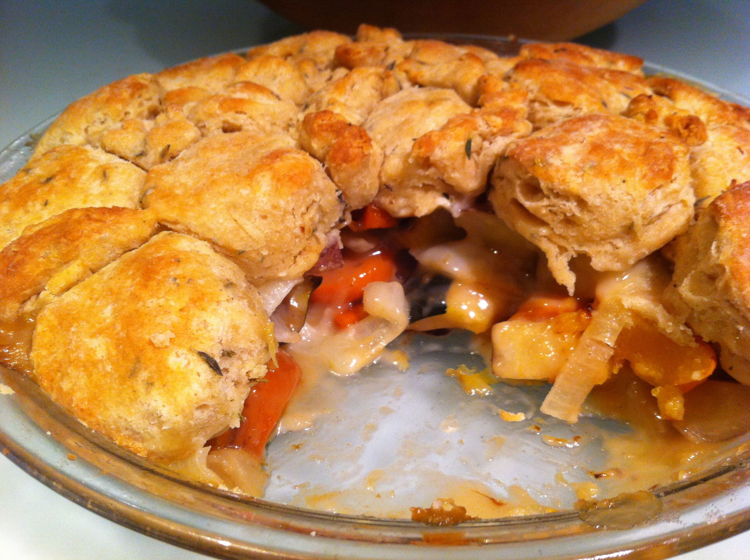 Veggie and Biscuit Casserole