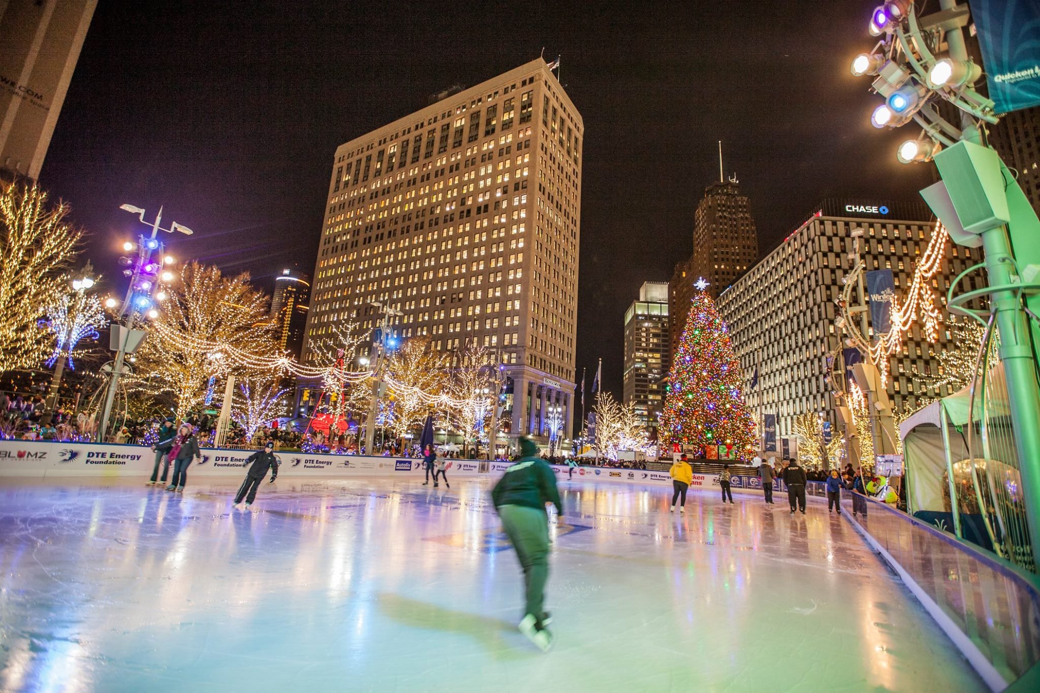 Campus Martius in Detroit, Michigan