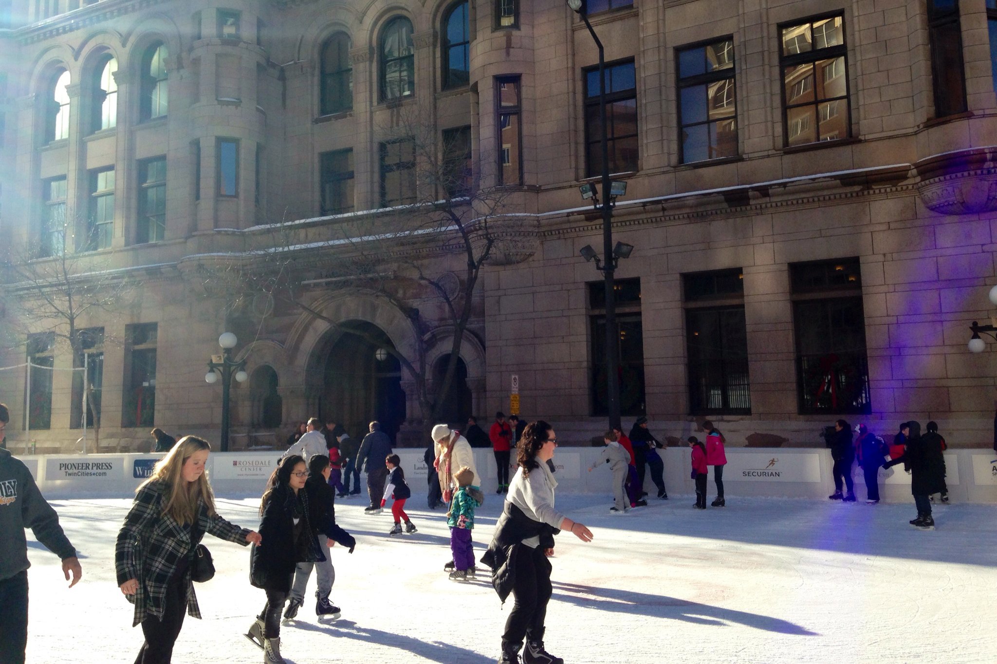 Wells Fargo WinterSkate in St. Paul, Minnesota