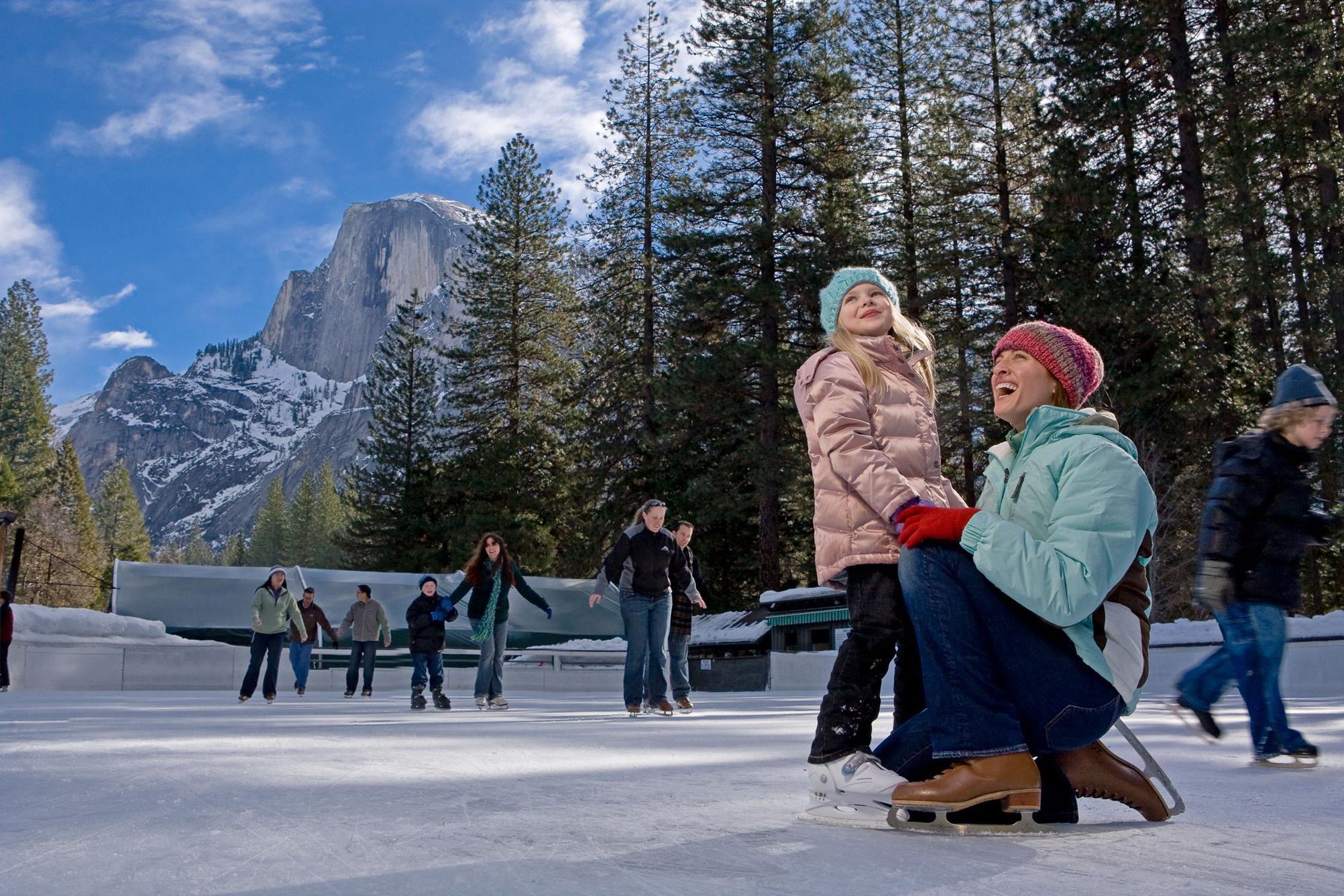 Half Dome Village in Yosemite National Park, California
