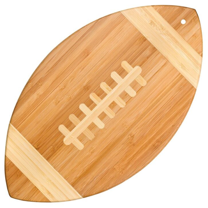 Totally Bamboo Football-Shaped Cutting Board