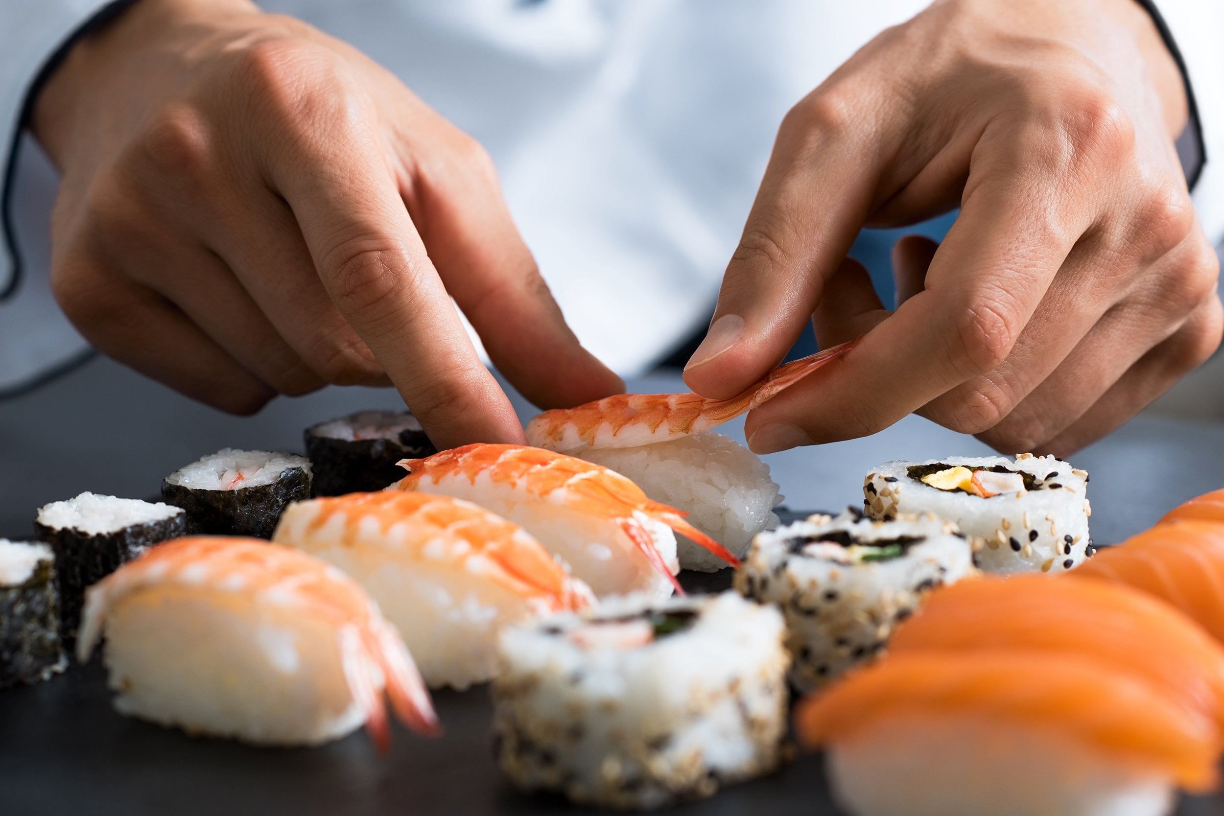 Affordable sushi cities.