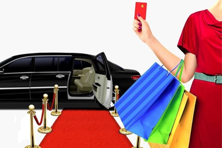 Celebrities Shopping