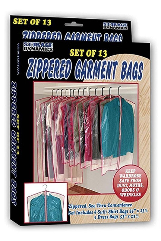 Storage Dynamics 13 Piece Garment Bags