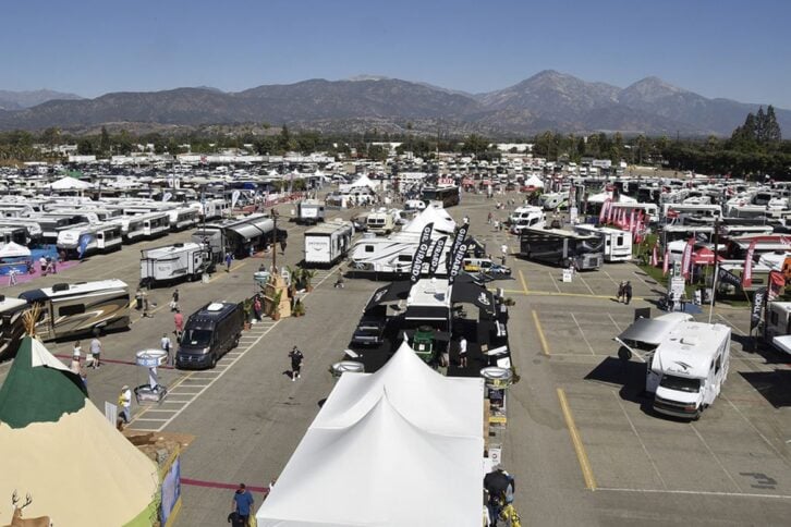 California RV Show, Fontana, California