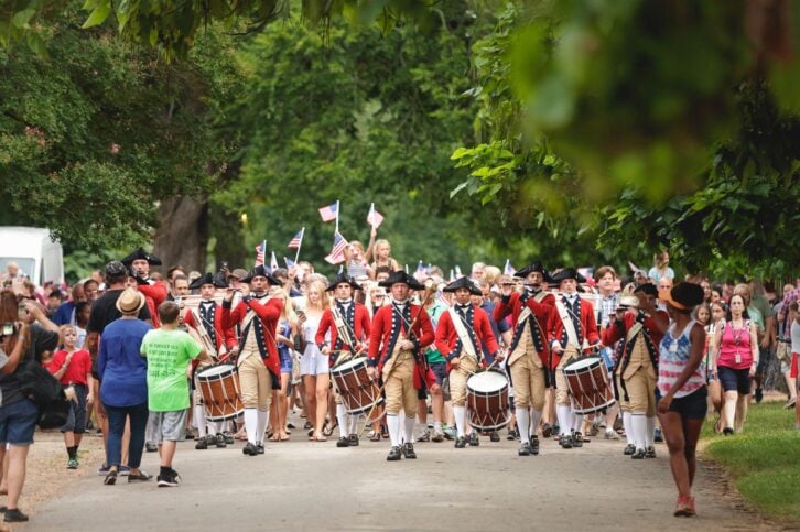 Independence Day in Colonial Williamsburg, Williamsburg, Virginia