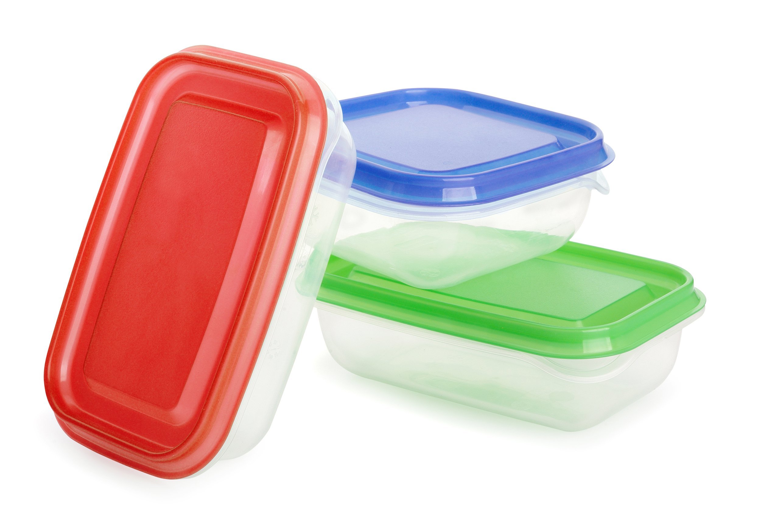 three food containers