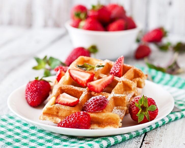 Strawberry Waffle