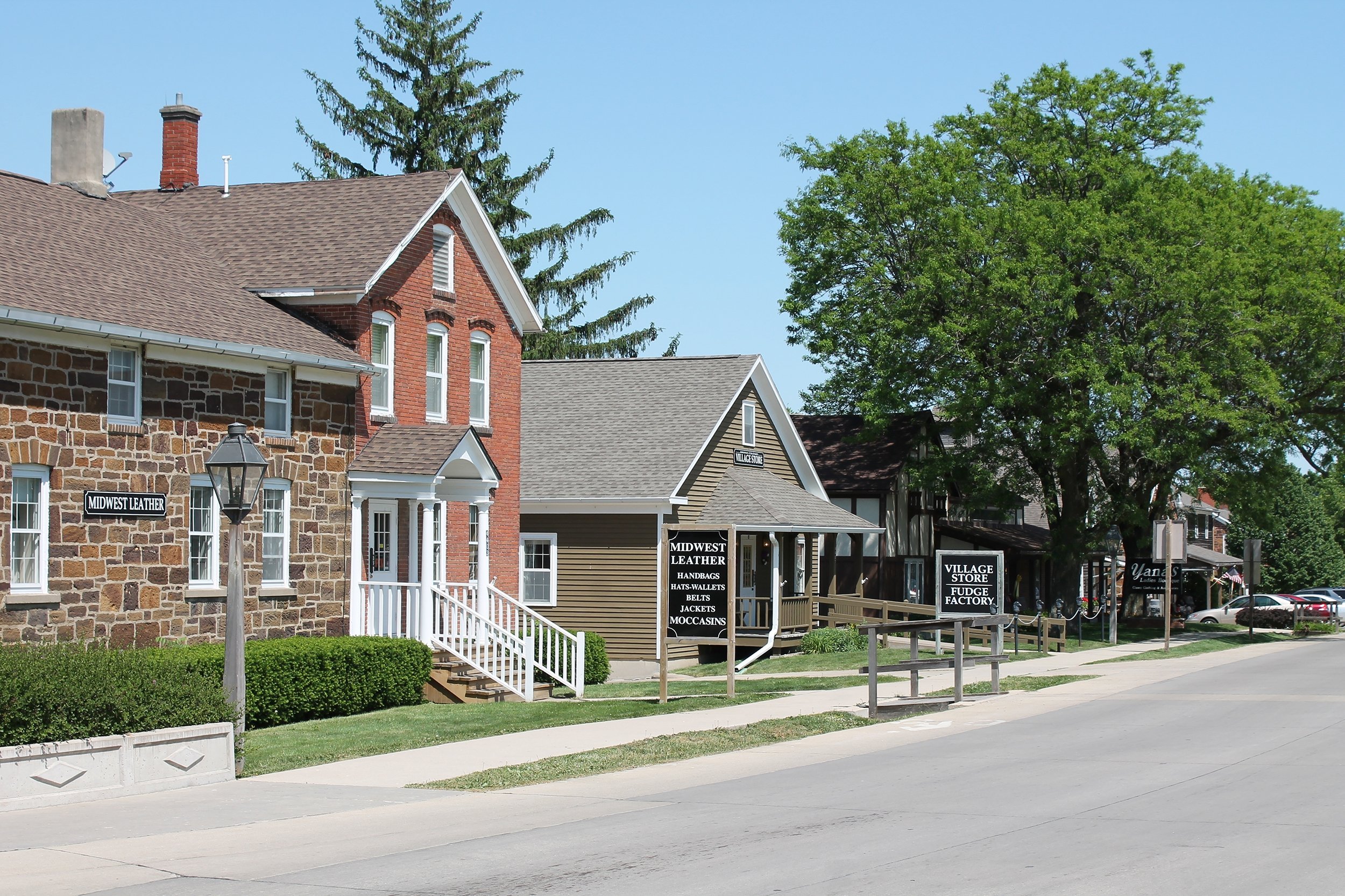 Amana Colonies village in Iowa