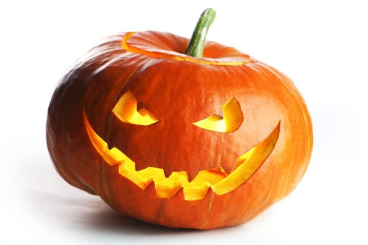 scary Halloween pumpkin
