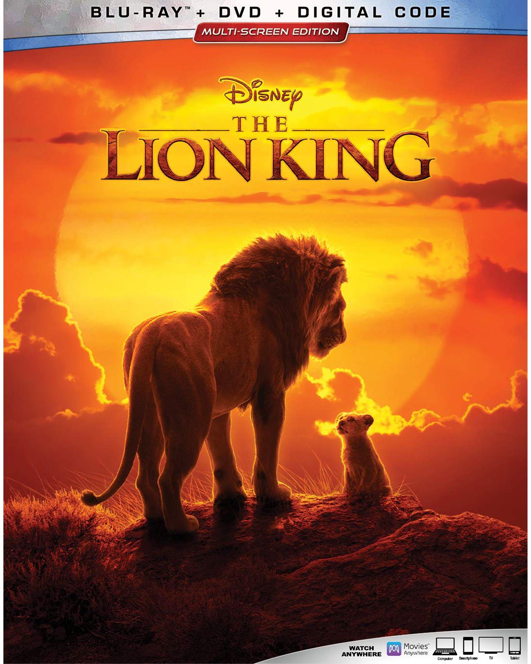 The Lion King DVD and Blu-Ray