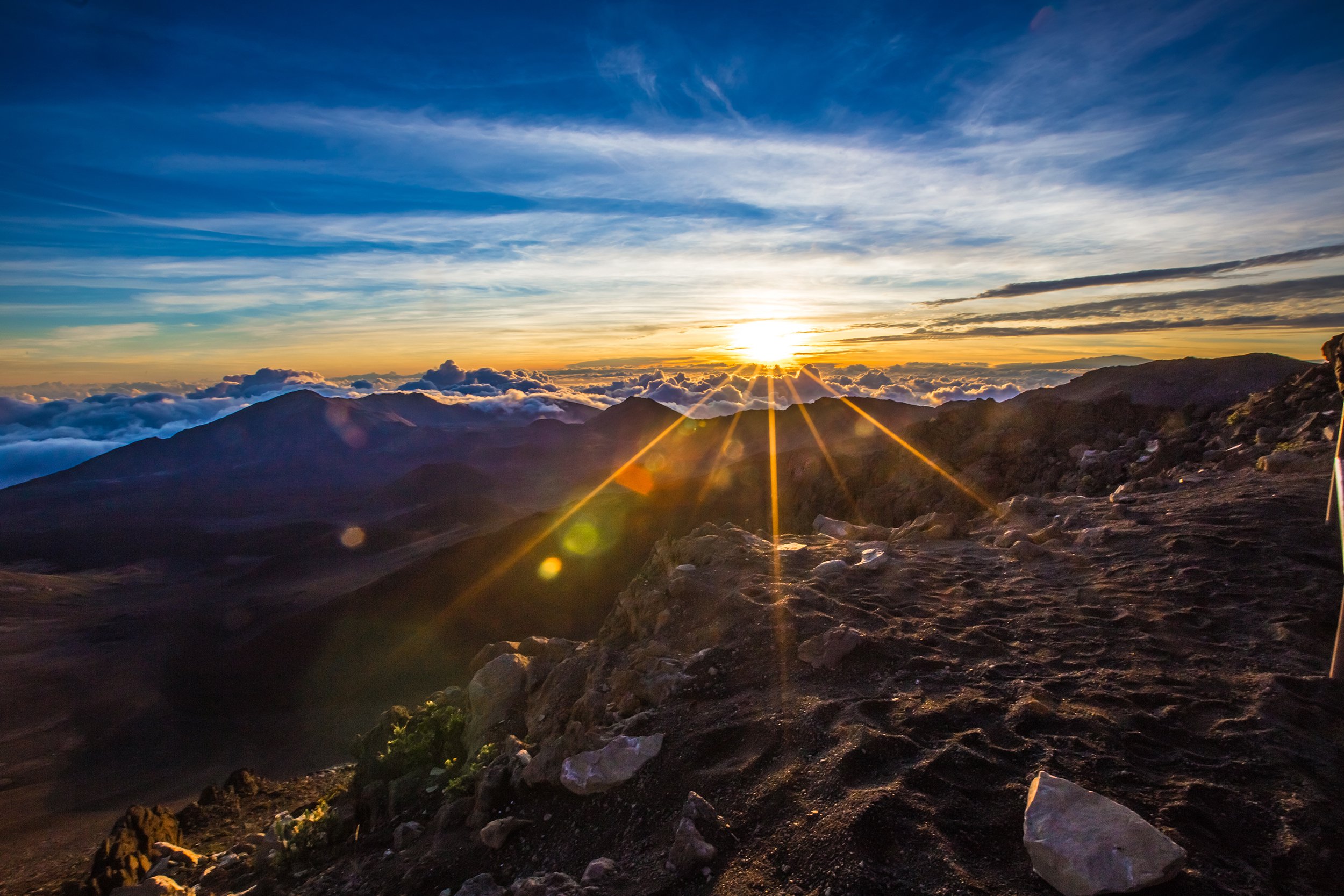 Haleakalā national park sunrise Hawaii