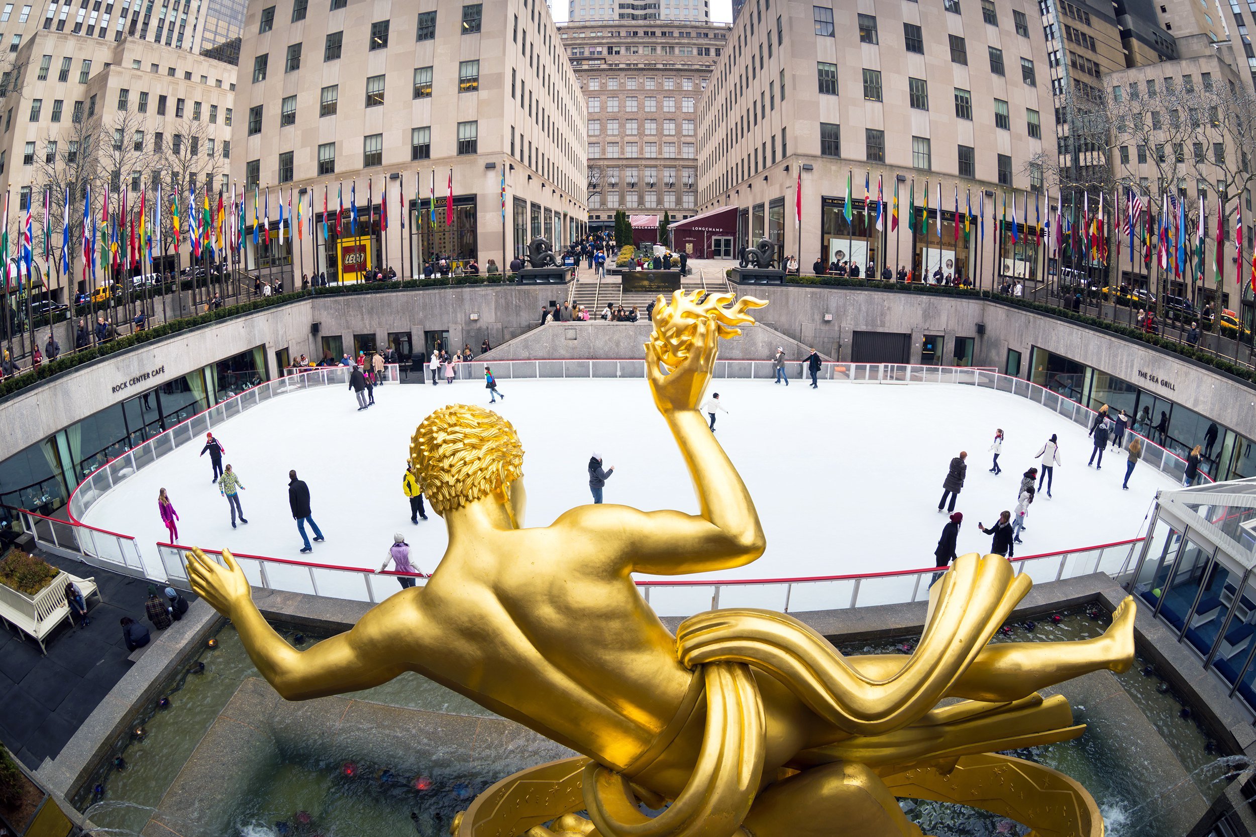 The Rink at Rockefeller Center in New York City, New York
