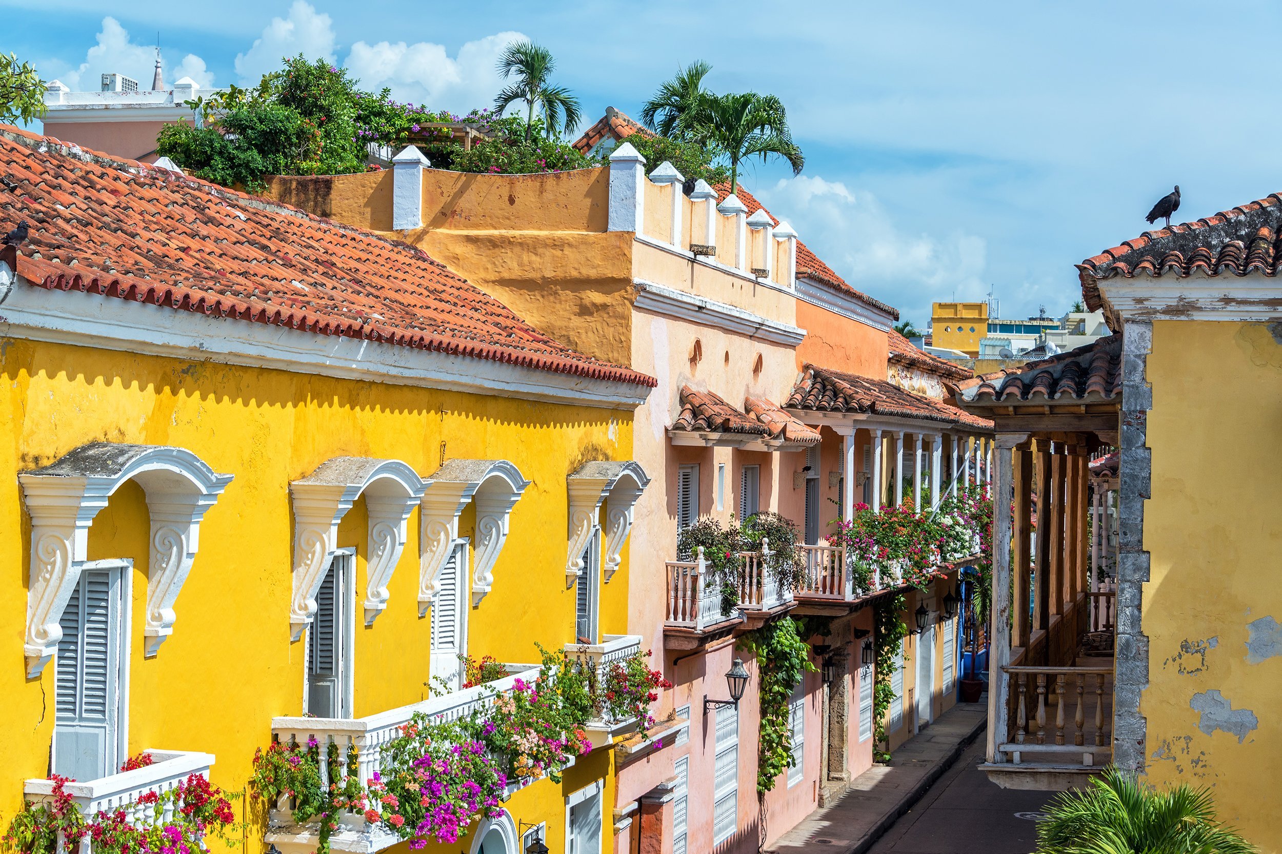 historic center of Cartagena, Colombia