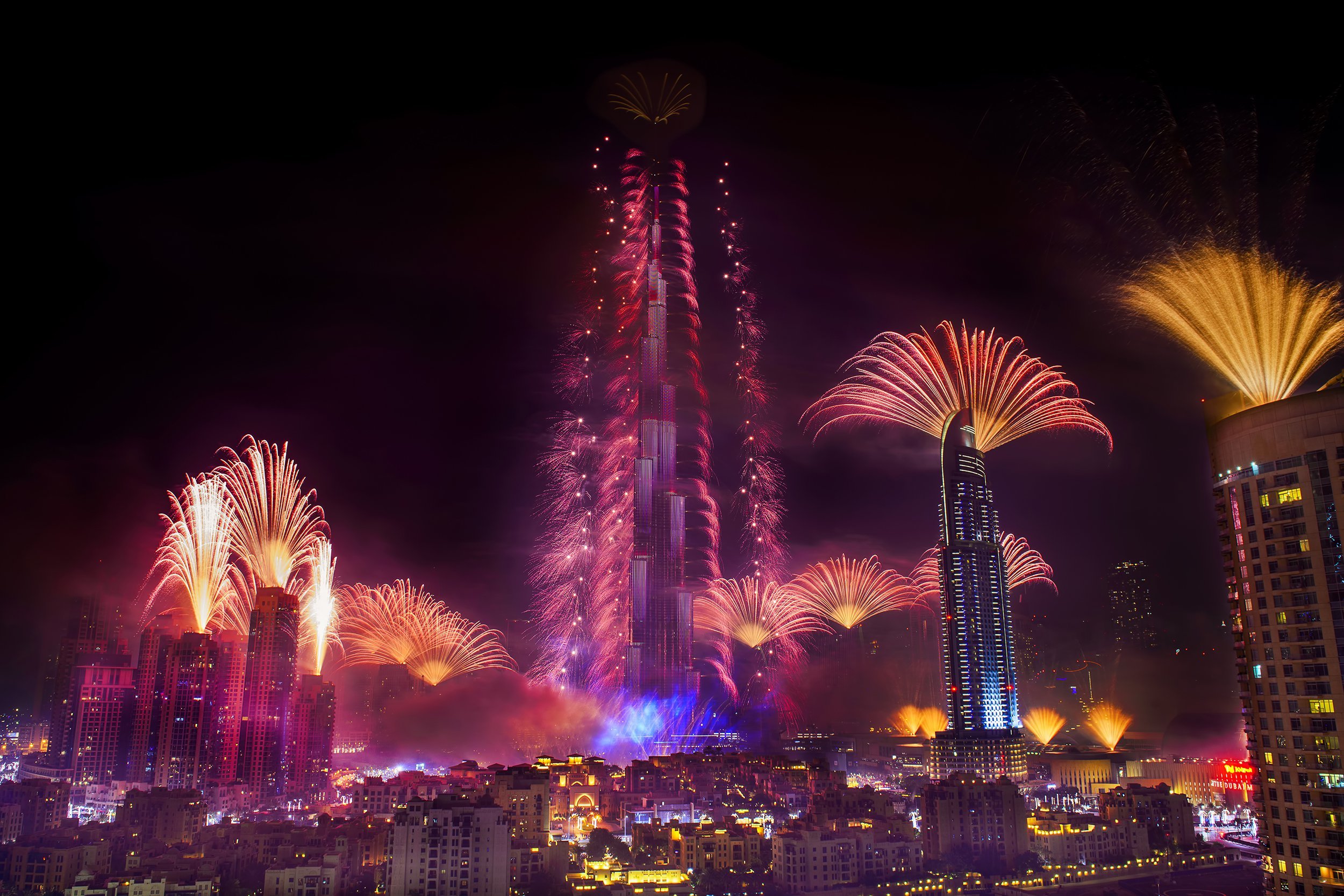 New Year's Eve in Dubai, United Arab Emirates