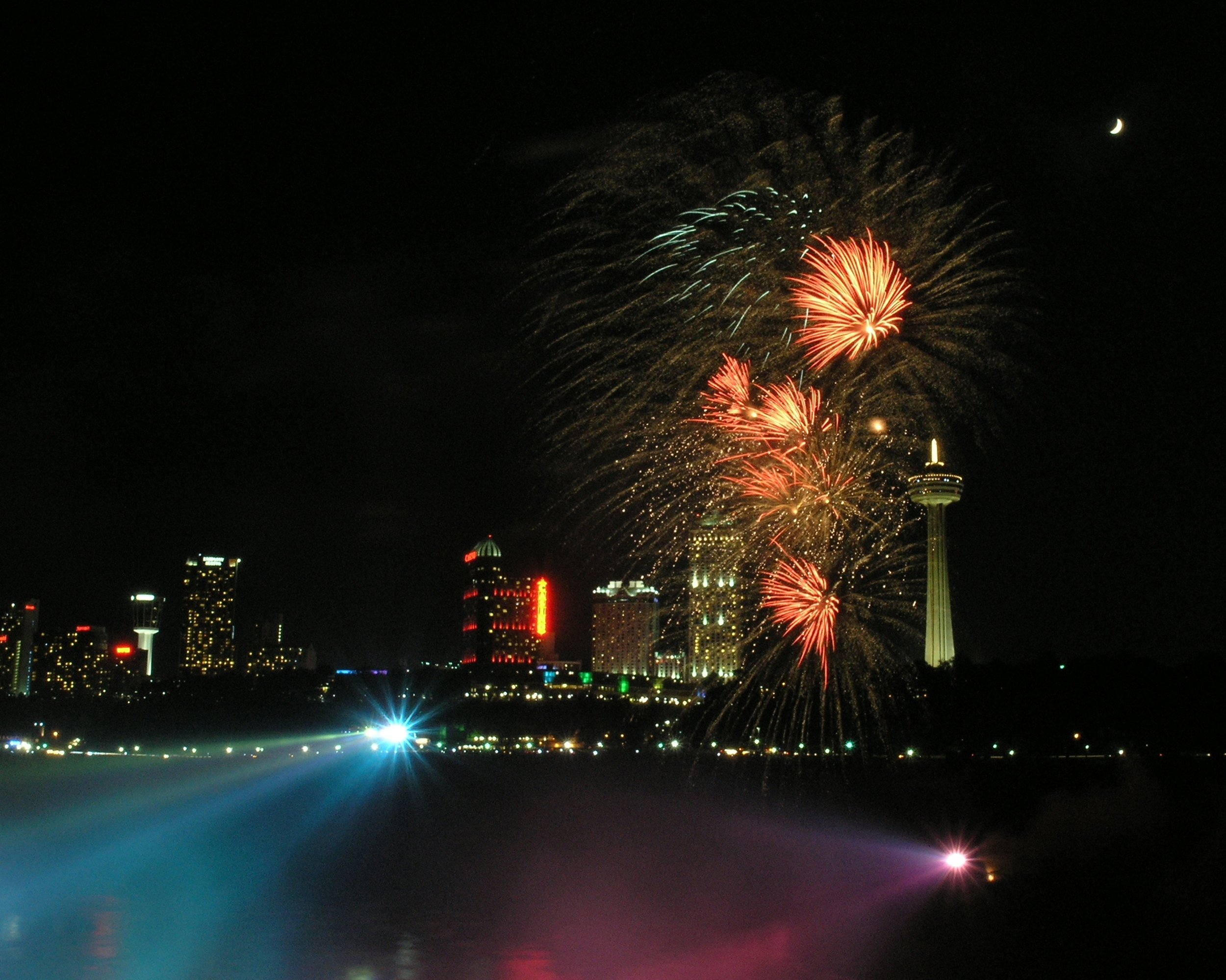 New Year's Eve in Niagara Falls, Canada