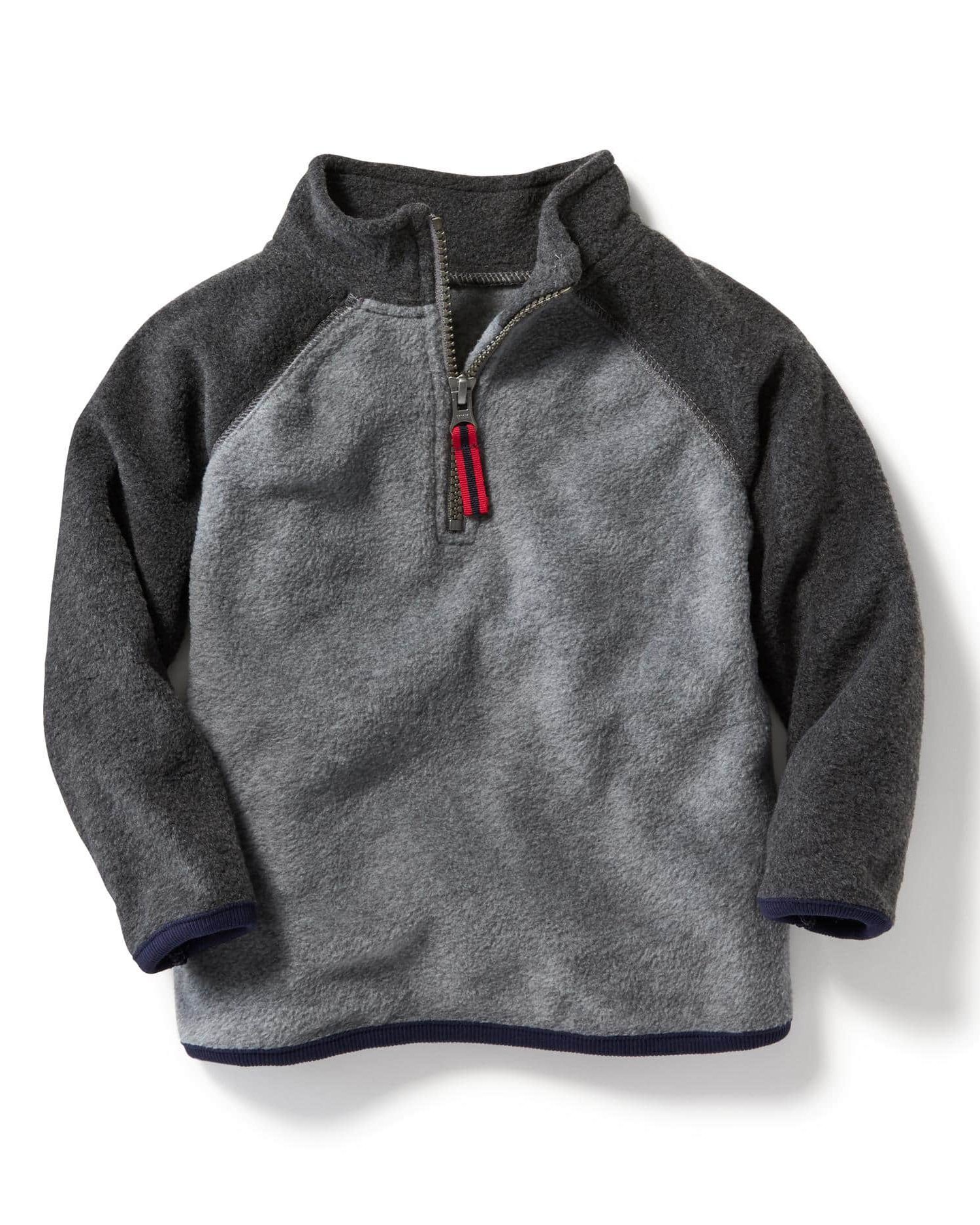 Micro Fleece Color-Block 1/4-Zip for Toddler