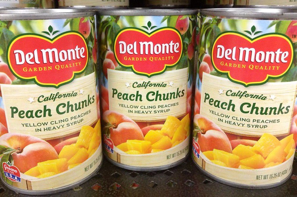 Del Monte Canned Peaches