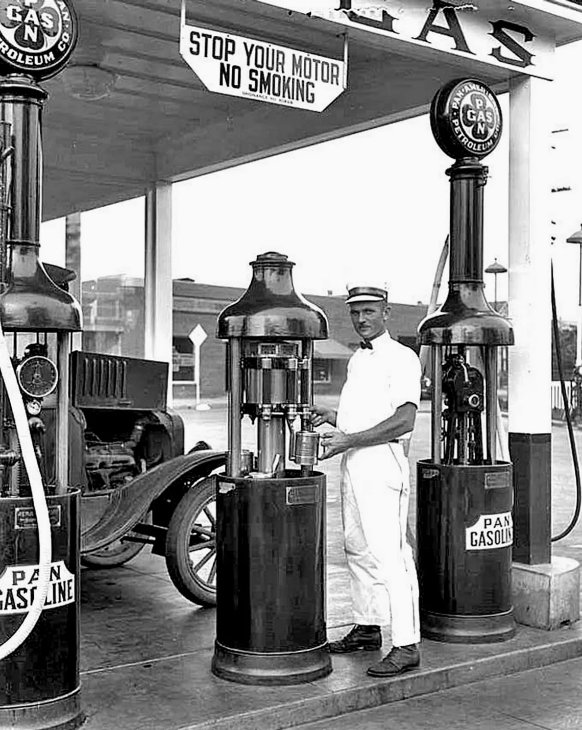 1920s Gas Station