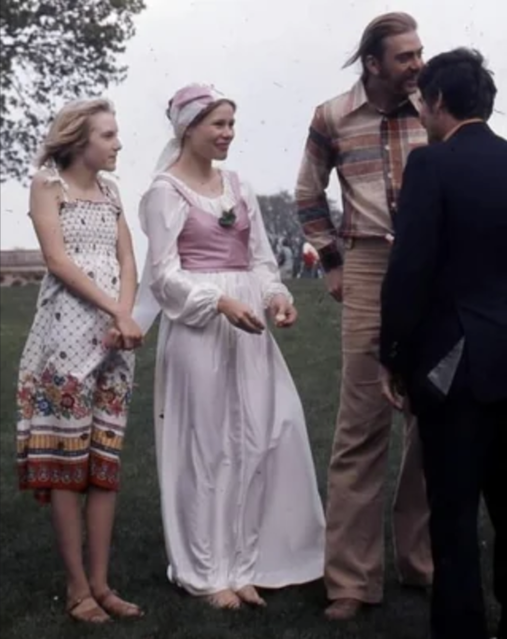 1970s DIY Wedding