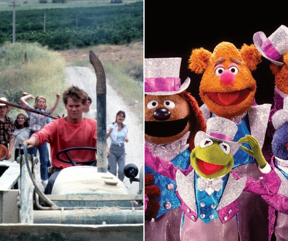 'Footloose' and 'The Muppets Take Manhattan', 1984
