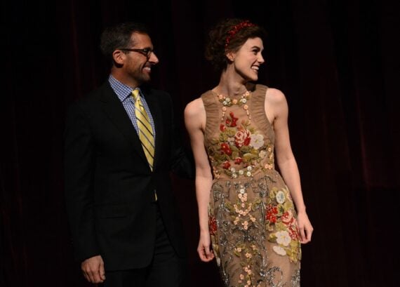 Actor Steve Carell and actress Keira Knightley attend the premiere of "Seeking a Friend for the End of the World" at the 2012 Los Angeles Film Festival