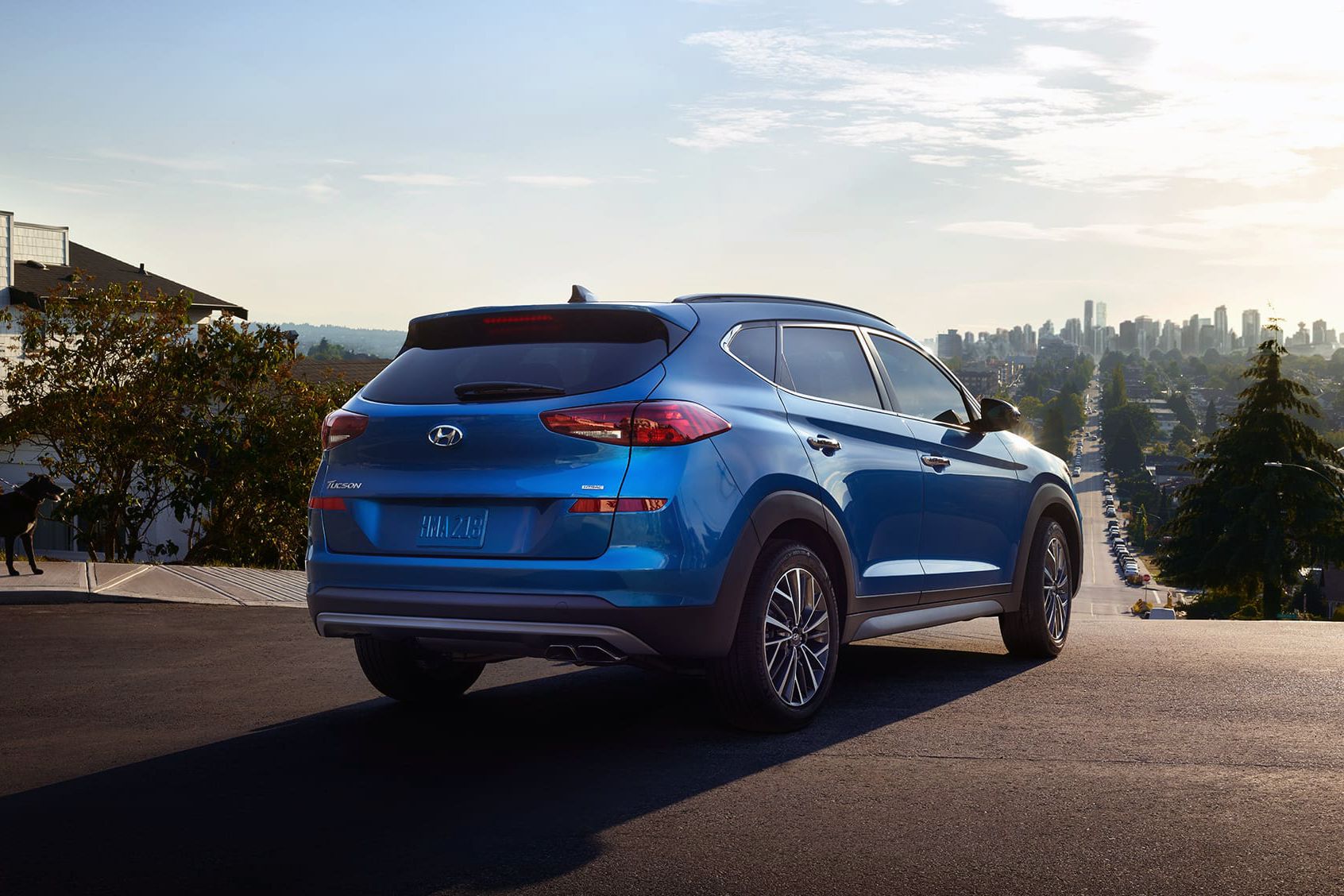 2020 tuscon in aqua blue