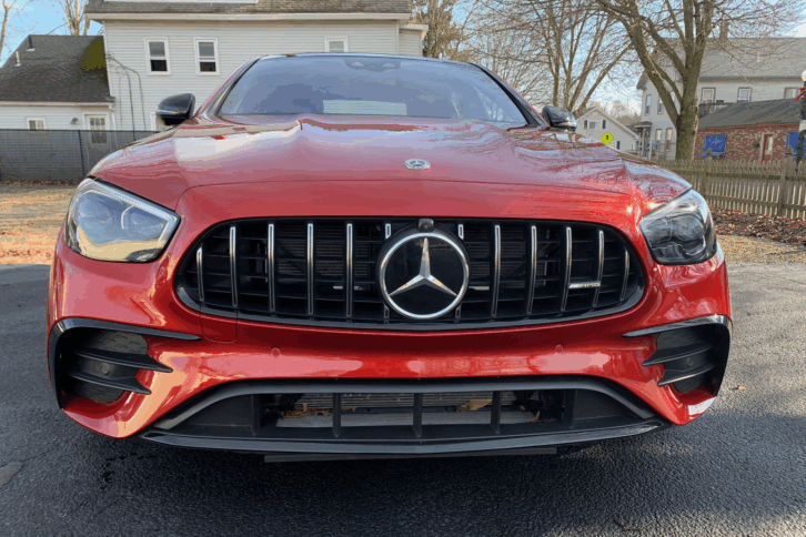 2021 Mercedes E-Class grille