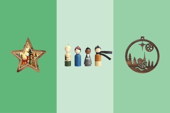 2021 Wood Ornaments