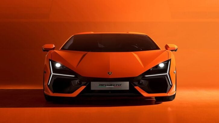 orange 2024 Lamborghini Revuelto