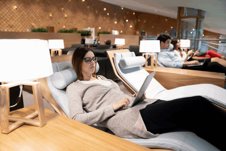 airport lounge