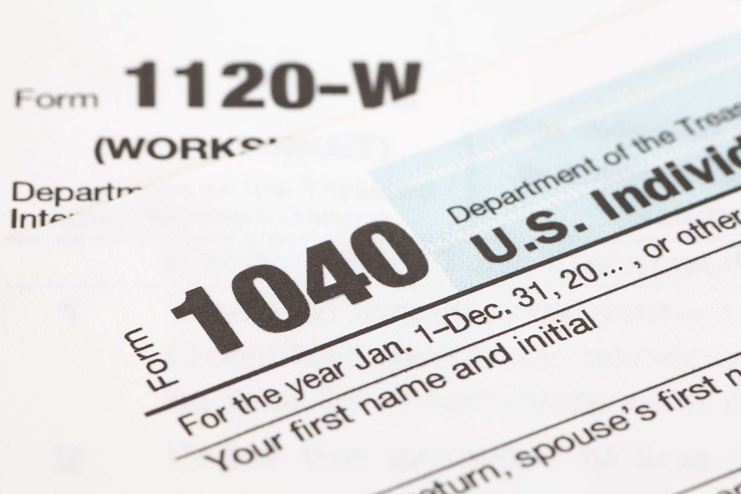 1040 tax forms