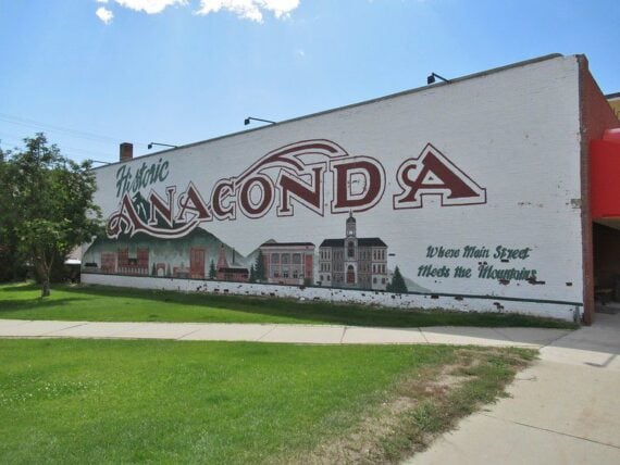 Historic Anaconda  'Where Main Street Meets The Mountains"