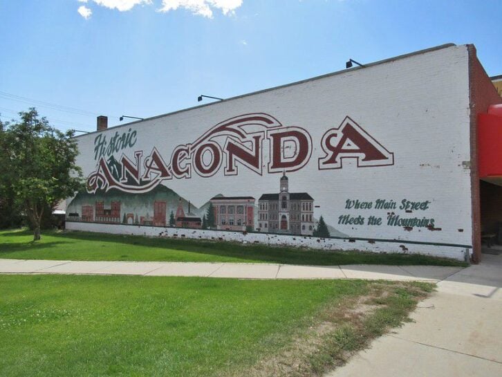 Historic Anaconda  'Where Main Street Meets The Mountains"