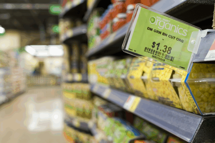 Walmart Organic Green Beans