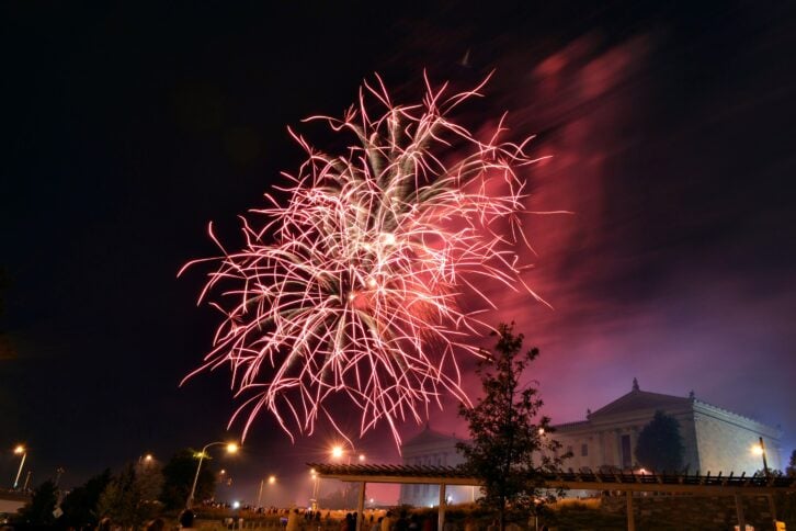 Welcome America concert and fireworks, Philadelphia