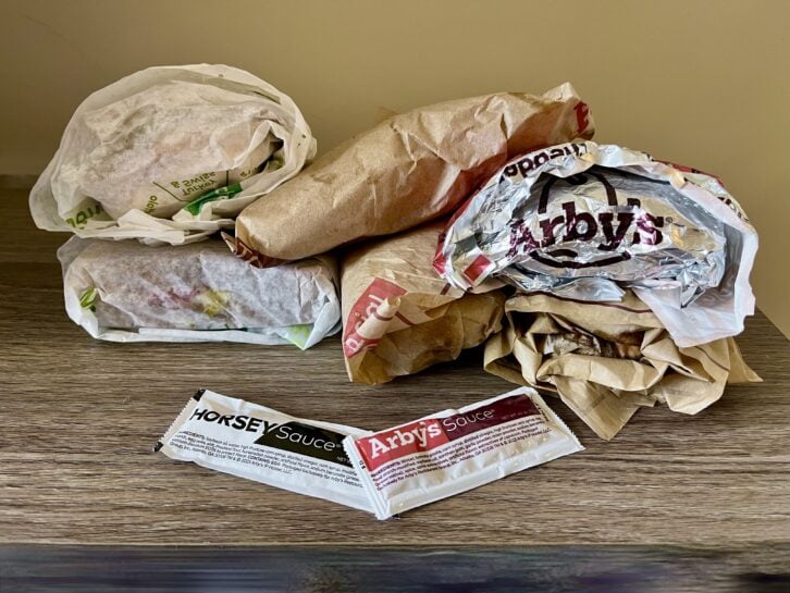 arby's sandwiches