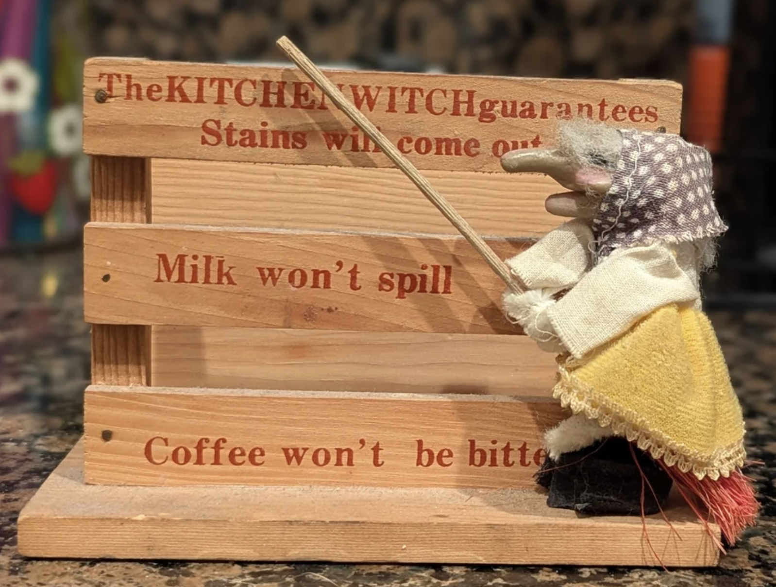 80s Kitchen Witch