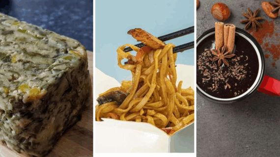10 Oldest Recorded Recipes in History, like Chinese noodles, nettle pudding, and chocolate