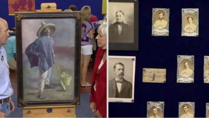 screenshots of Antiques Roadshow on PBS
