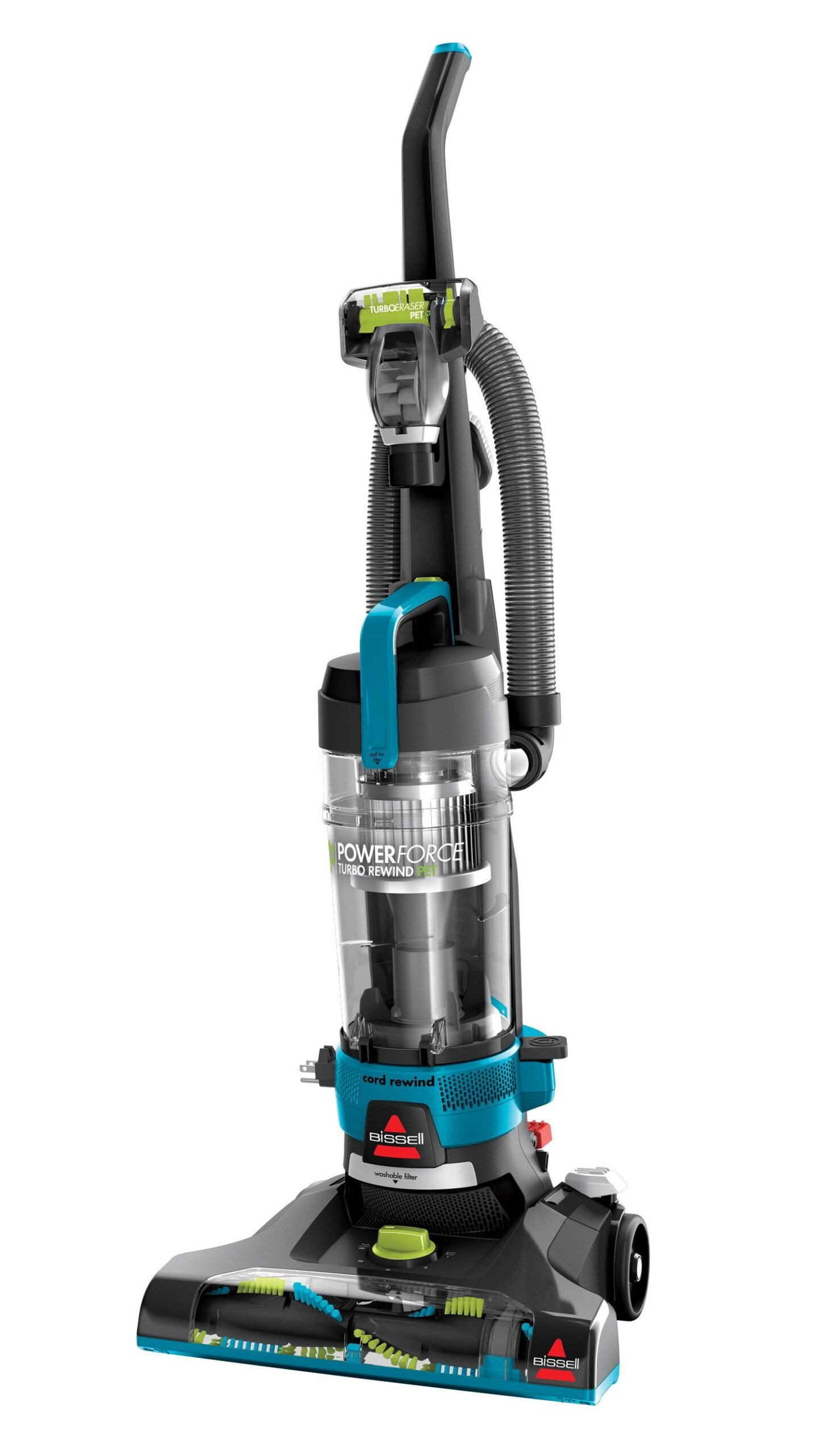 Bissell Powerforce Helix Turbo Rewind Pet Bagle