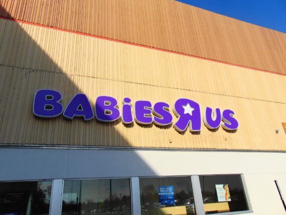 The Babies "R" Us inside the Holyoke Mall in Holyoke, Massachusetts.