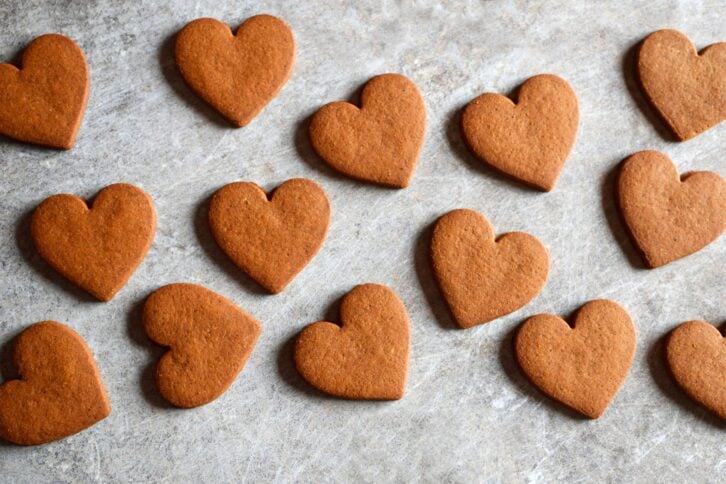 heart cookies