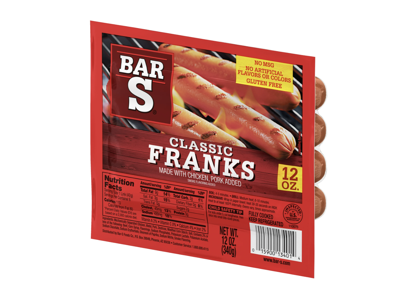 Bar-S Classic and Beef Franks