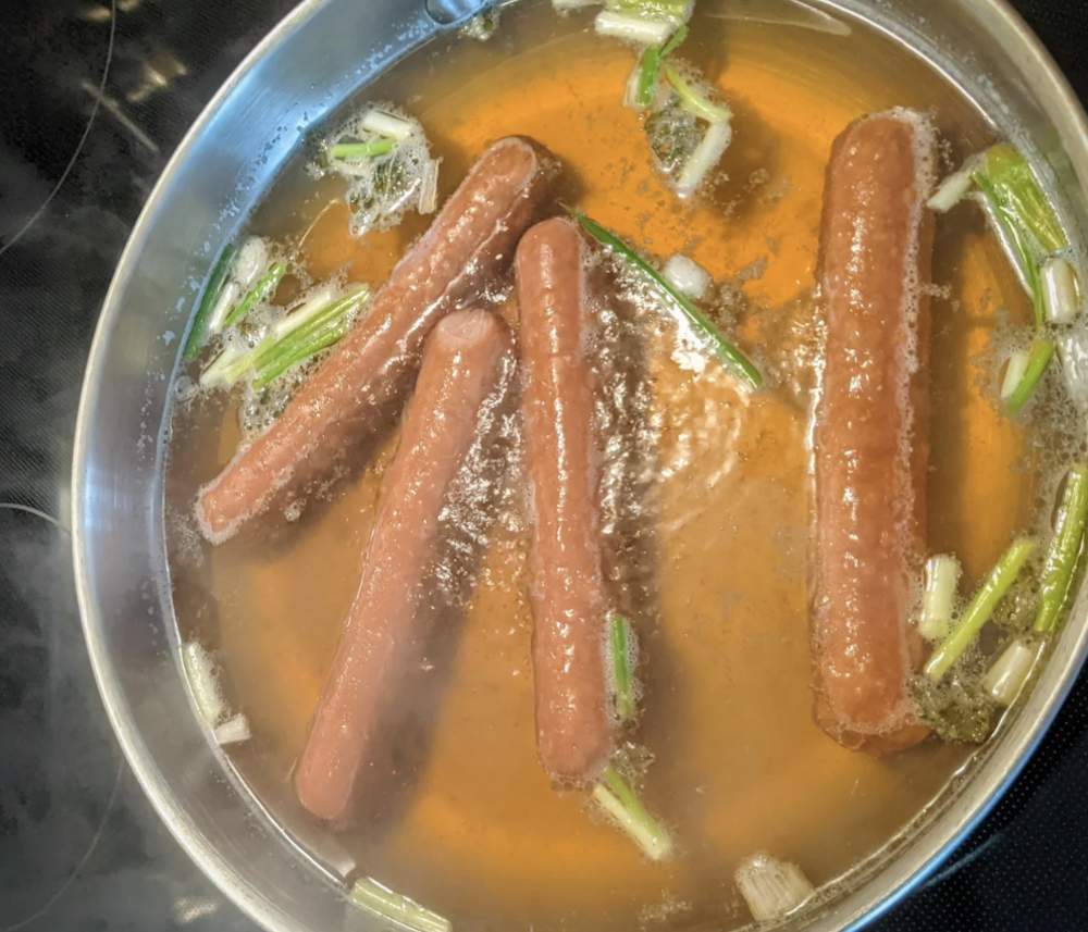 Beer Boiled Dirty Water Dogs