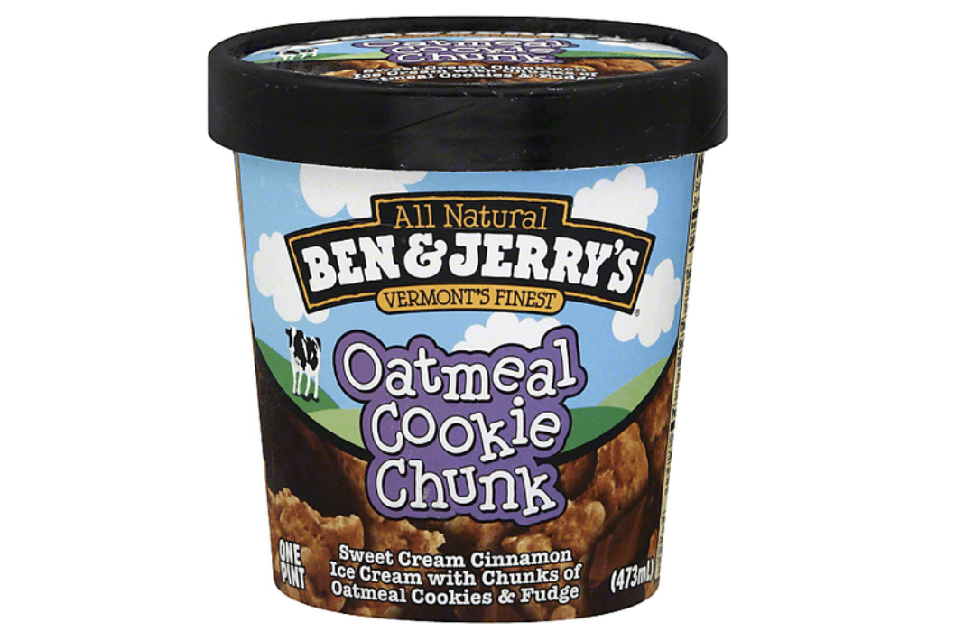 Ben & Jerry’s Oatmeal Cookie Chunk