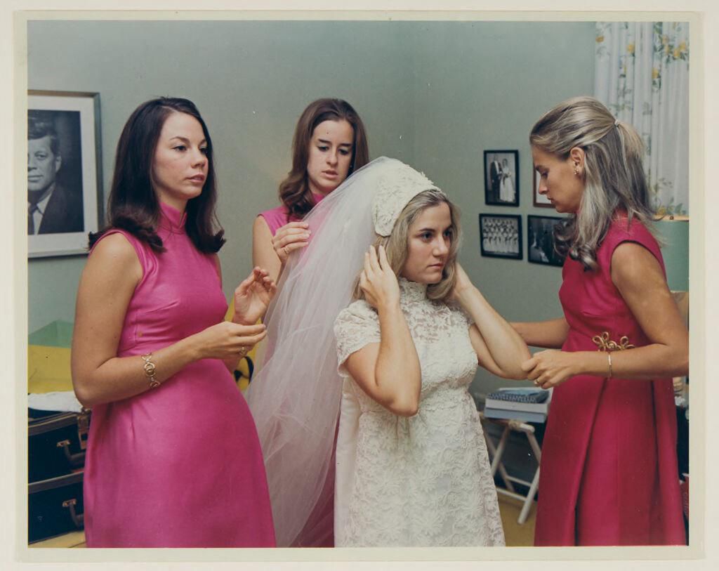 Bride And Bridesmaids 1970s