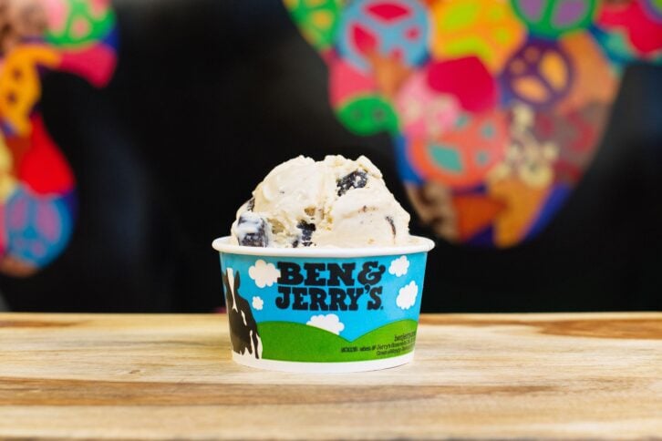 Ben & Jerry's brown butter ice cream