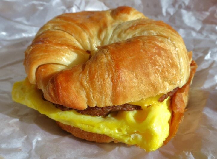 Burger King Croissan'wich
